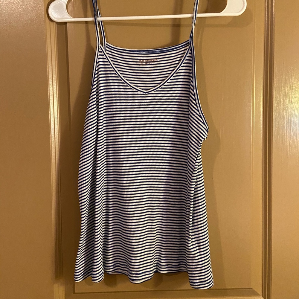 Arizona Blue and White Striped Tank